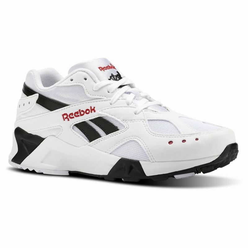 Reebok Aztrek Tenisky Damske - Biele/Čierne/Červené FY1765UC